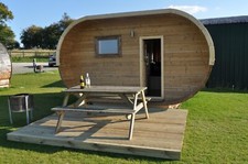 Two Night Glamping Pod Break for up to four within a mile the famous Ironbridge