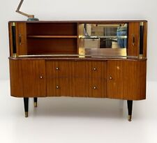 Mid century Retro teak Tambour