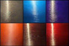 Chrome Matt Brushed Steel Metallic Vinyl Wrap - 7 COLOURS AIR FREE Film Sticker