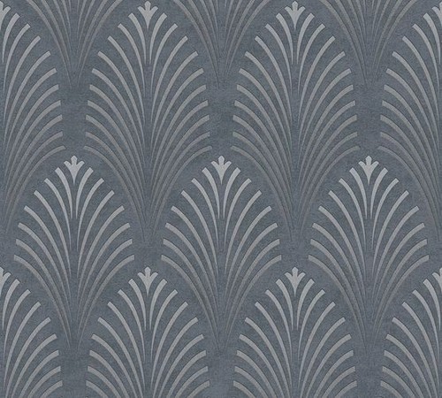 Wallpaper non woven anthracite - wallpaper,