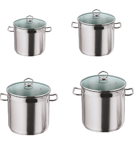 Stainless steel stock pot - stainless,