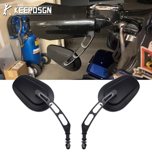 Pair side mirrors - side, rearview