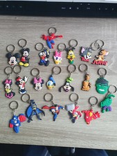 Marvel / Disney Mickey Minnie Mouse PVC Keyring Key Chain Kids Birthday Gift