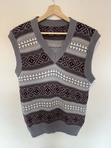 Vintage 90s fair isle - 90s, knit
