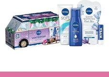 NIVEA Wintervan Gift Set for Women – 4 Skincare Products in Festive Set