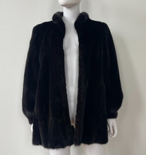 Real Natural BLACK MINK Fur