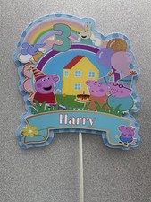Peppa Pig Personalised Cake