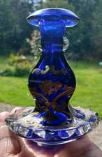 Biedermeier perfume bottle - ,
