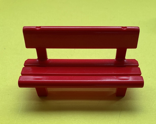 Playmobil park bench seat - park,