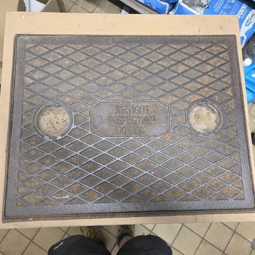 Cast iron manhole - iron, &