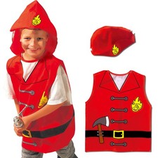Kids Firefighter Costume Set