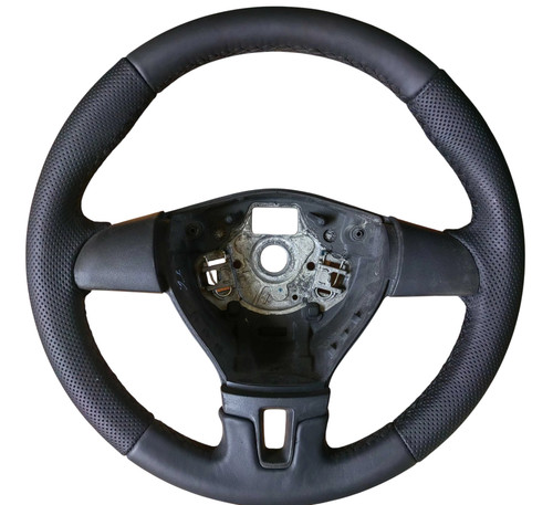 New leather steering wheel - leather,