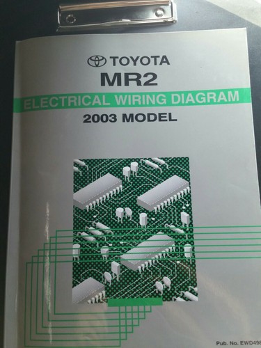 2003 toyota mr2 ewd - 2003, ewd498u