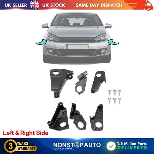 Headlight repair kit - headlight, bracket