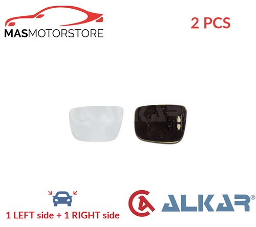 Rear view mirror glass pair - view,