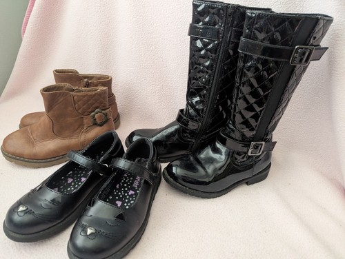 Girls school shoes boots - girls,