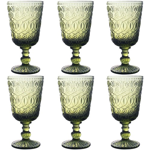 Green drinking glasses - green,