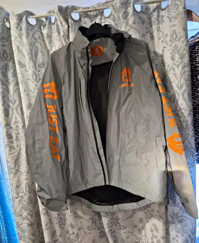 Just eat men - eat, grey/orange
