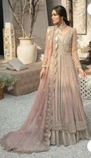Blush Pink Designer Pakistani Lengha - Wedding Wear - M (New without tags)
