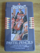 Derwent 12 Woodcased Pastel