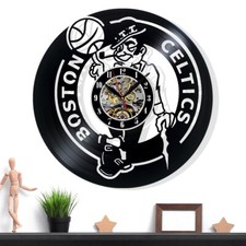 Boston Celtic Vinyl Wall Clock