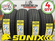 4 X 185 65 15 SONIX 185/65R15 88H M+S BRAND NEW PERFORMANCE TYRES 1856515