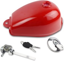 RED Gas Fuel Petrol Tank for