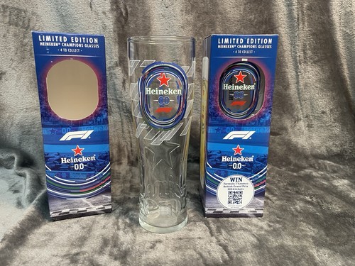 Heineken pint glass - heineken, x2
