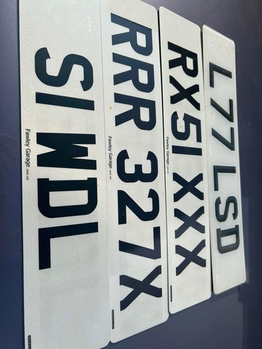 Private number plates - private,