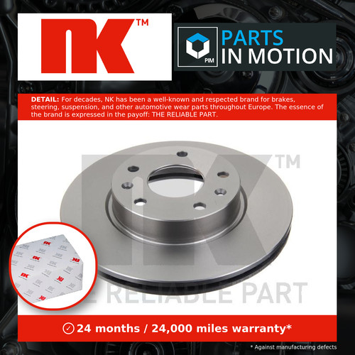 Brake discs pair vented - brake,