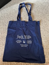 Jack wills navy tote bag - jack,