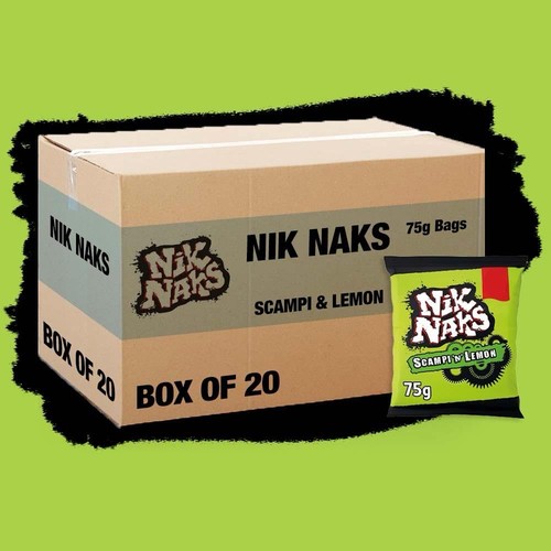 Nik naks crisps - crisps, lemon