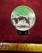 Aston Martin enamel car badge