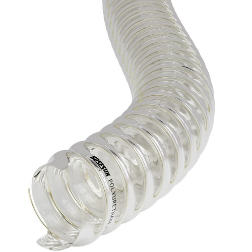Clear flexible ducting hose - flexible,