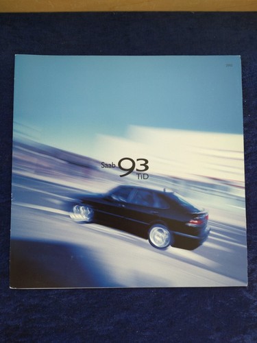 2002 saab tid brochure - 2002, 9-3