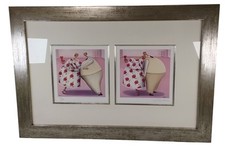 Sarah Jane Szikora Smooching Signed Limited Edition Print Framed 131/295 2002