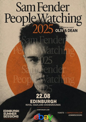 Sam fender edinburgh 2025 - fender,