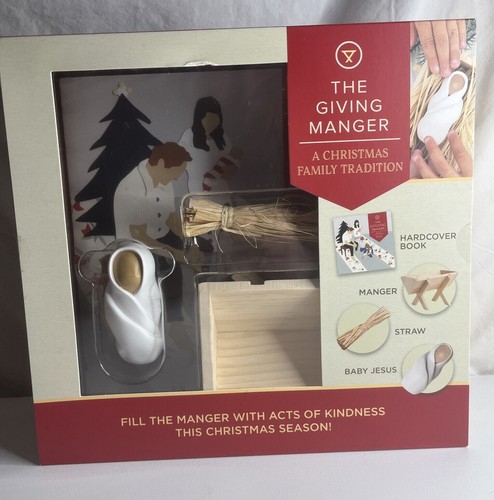 The giving manger christmas - a,