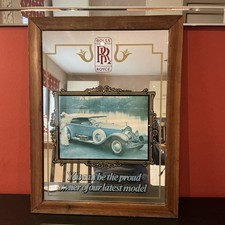 LARGE ROLLS ROYCE MIRROR