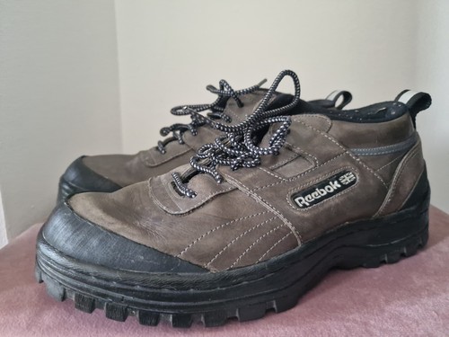 Vintage brown leather reebok - vintage,