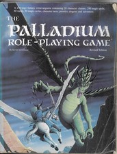 THE PALLADIUM ROLE-PLAYING GAME REVISED EDITION 1989 6TH PRINT FANTASY RPG