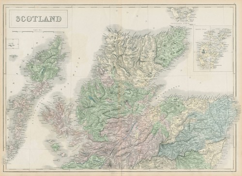 Scotland north sheet - scotland.,