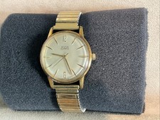 Avia Olympic 15 Jewels Incabloc Gold-Plated Men's Watch