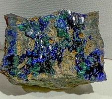 Azurite mineral specimen. No