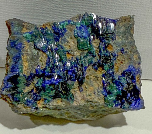 Azurite mineral specimen - ., no