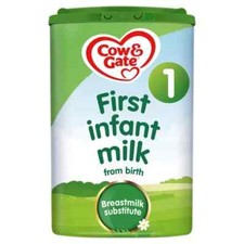 NEW: Cow & Gate 1 First Infant Baby Milk Powder Formula - Birth 0-12 Months 800g