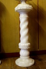 Italian antique wedding Pillar/column Marble/alabaster/planter