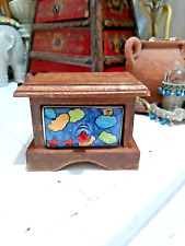 HANDMADE INDIAN CERAMIC DRAWER
