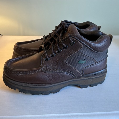 Lacoste andes brown boots - andes,