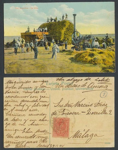 Argentina 1918 old postcard - 1918,